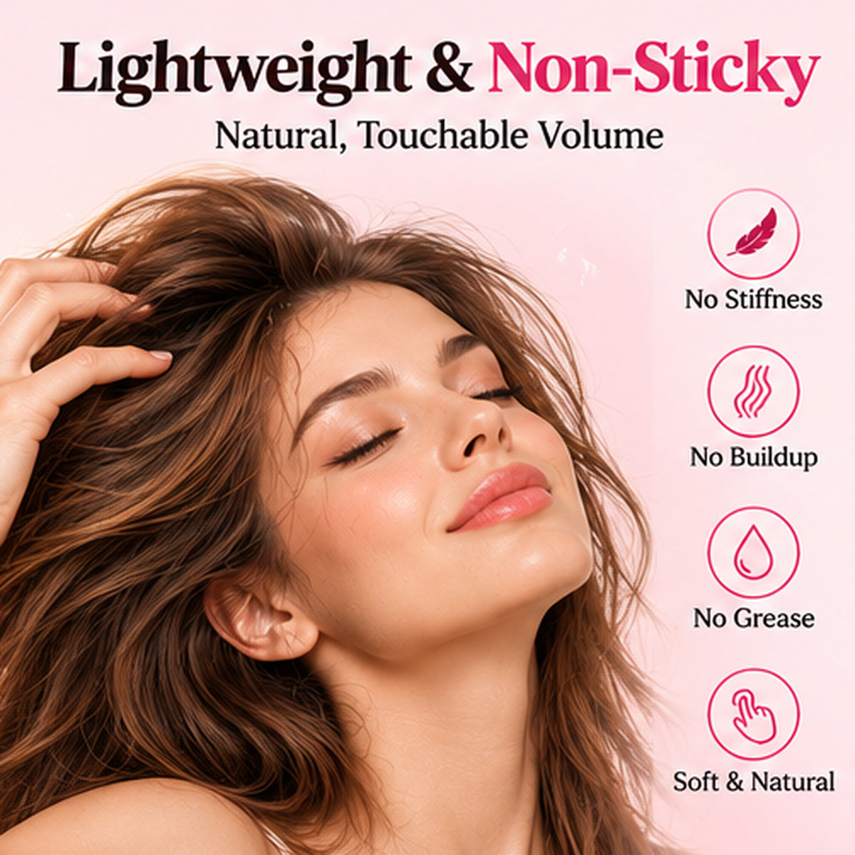 ⏳LIMITED-🎉BUY 1 GET 1 FREE! 🍑Melbob Peach Lift Volumizing Hair Spray